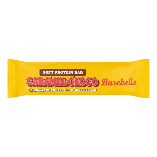 Barebells soft protein bar Caramel Choco with 16 g protein and no added sugar
