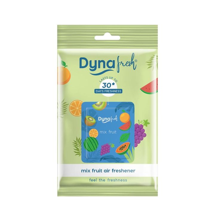Dynafresh Mix Fruit air freshener single retail pouch