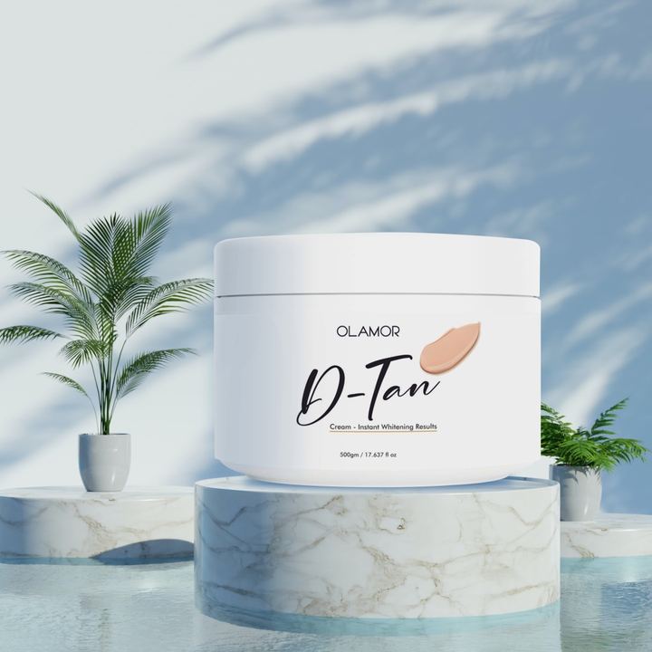 Olamor D-Tan cream, 500 g jar
