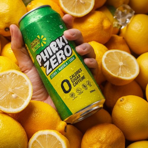 Phirki Zero zero sugar zeera masala soda with lemon
